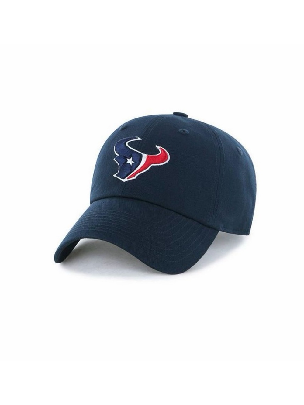 ★ Vintage NFL 9Forty New Era Houston Texans Clean-Up Logo SnapBack Hat Navy ★